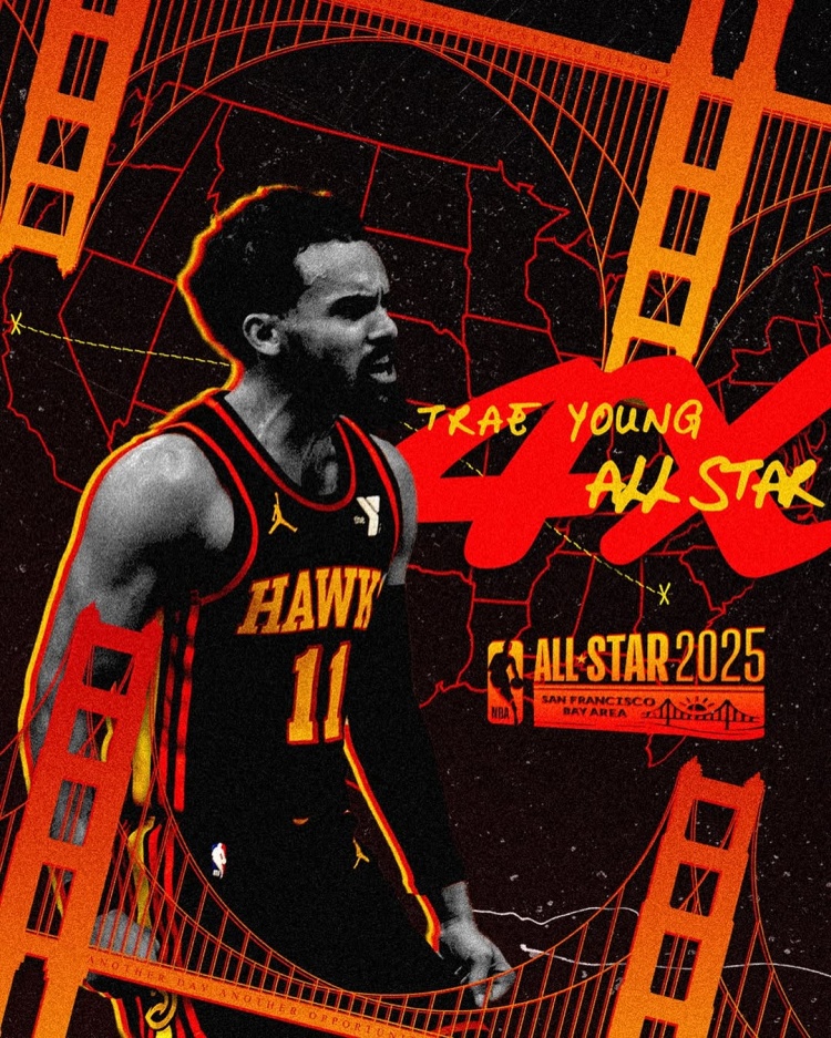  遞補入選全明星陣容！特雷-楊：生活中有些事比自己重要 4次啦