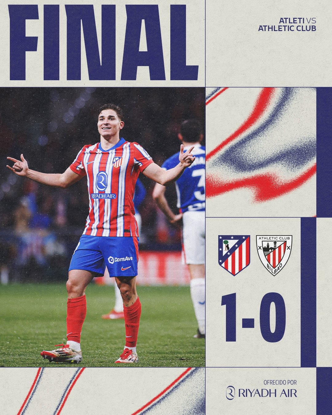  致勝進球！阿爾瓦雷斯當(dāng)選馬競1-0畢巴全場最佳球員