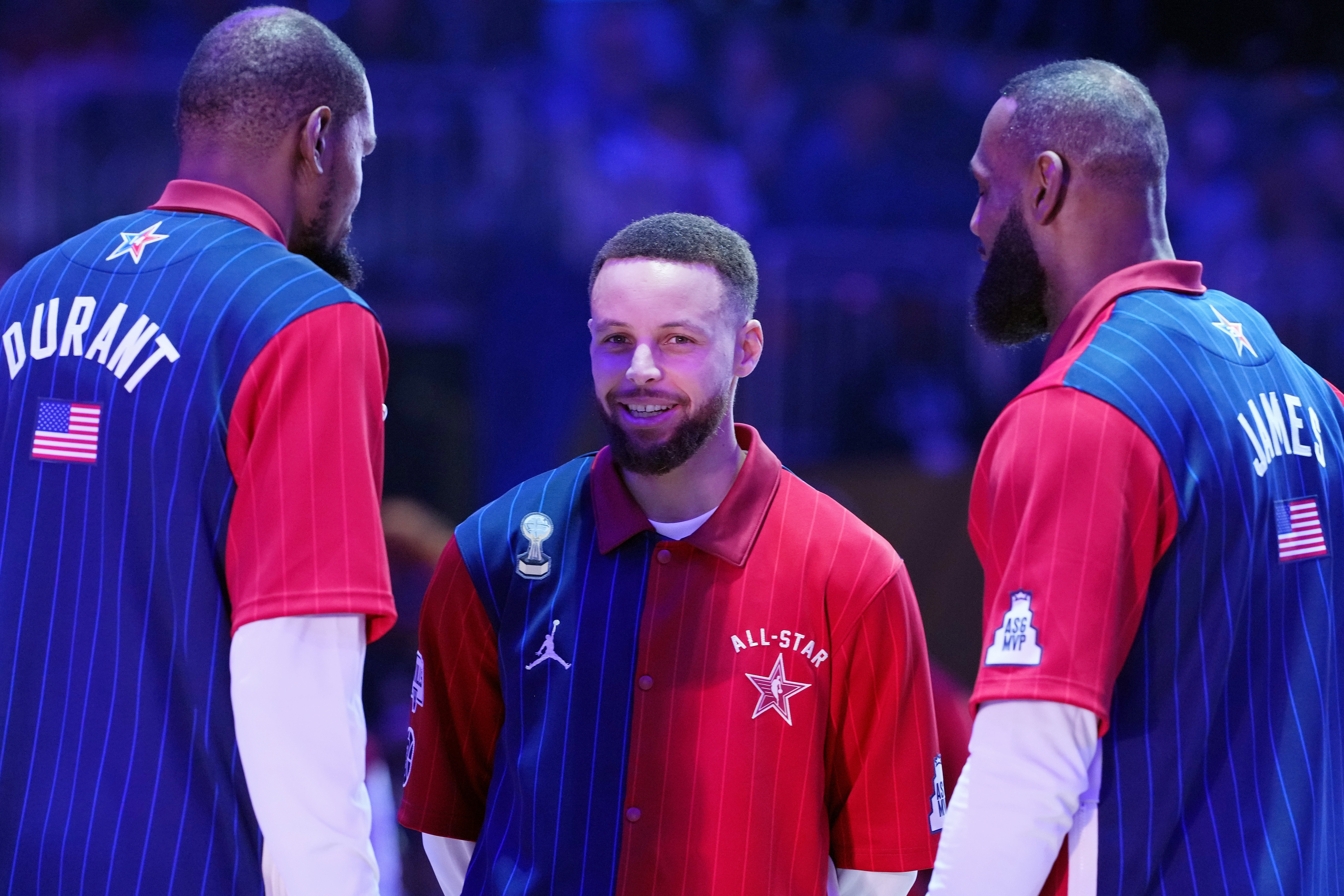  美國隊(duì)！NBA全明星正賽選人：詹杜庫眉+哈登+綠軍雙探花同隊(duì)